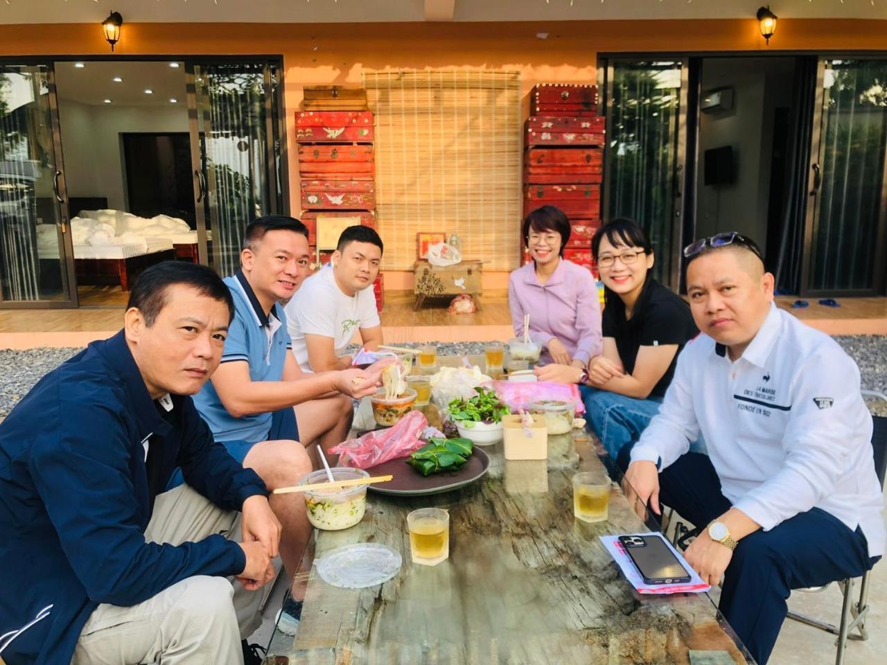 Tran Gia Homestay Nghia Lo Bagian luar foto