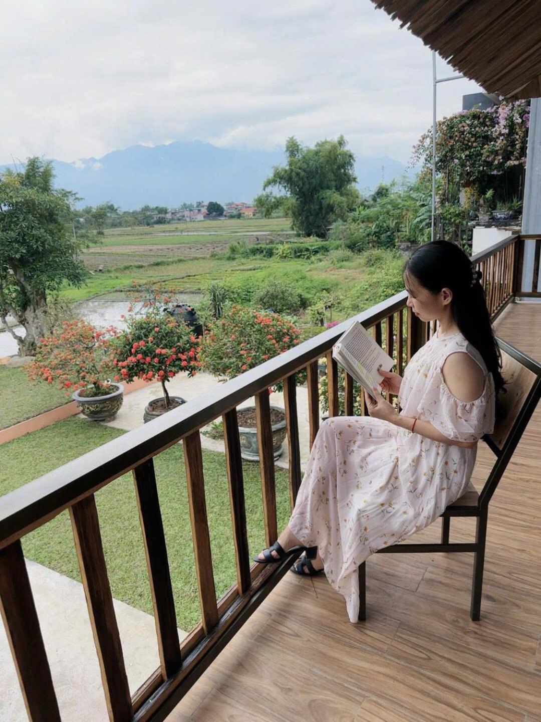 Tran Gia Homestay Nghia Lo Bagian luar foto