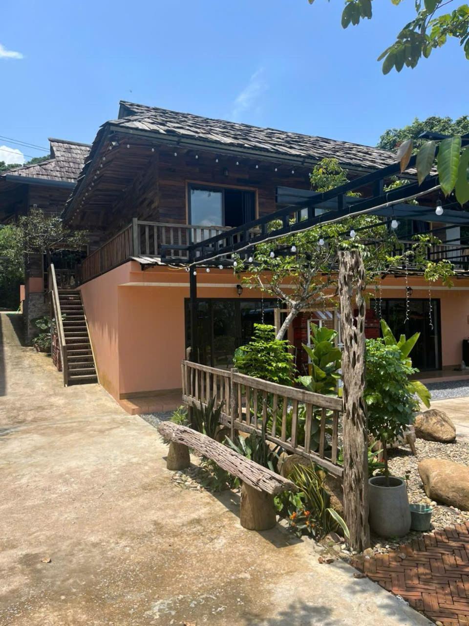 Tran Gia Homestay Nghia Lo Bagian luar foto
