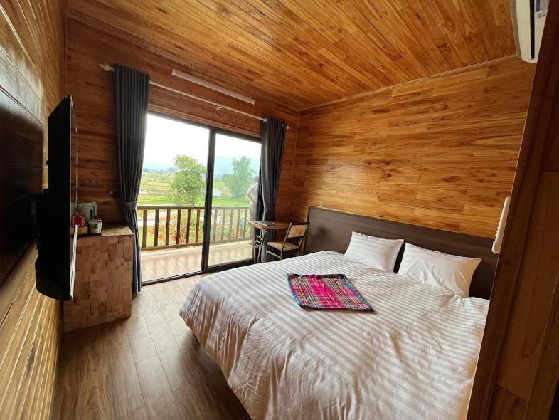 Tran Gia Homestay Nghia Lo Bagian luar foto