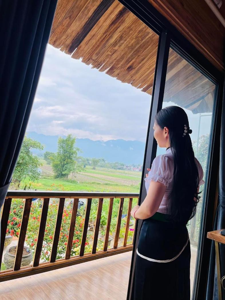 Tran Gia Homestay Nghia Lo Bagian luar foto