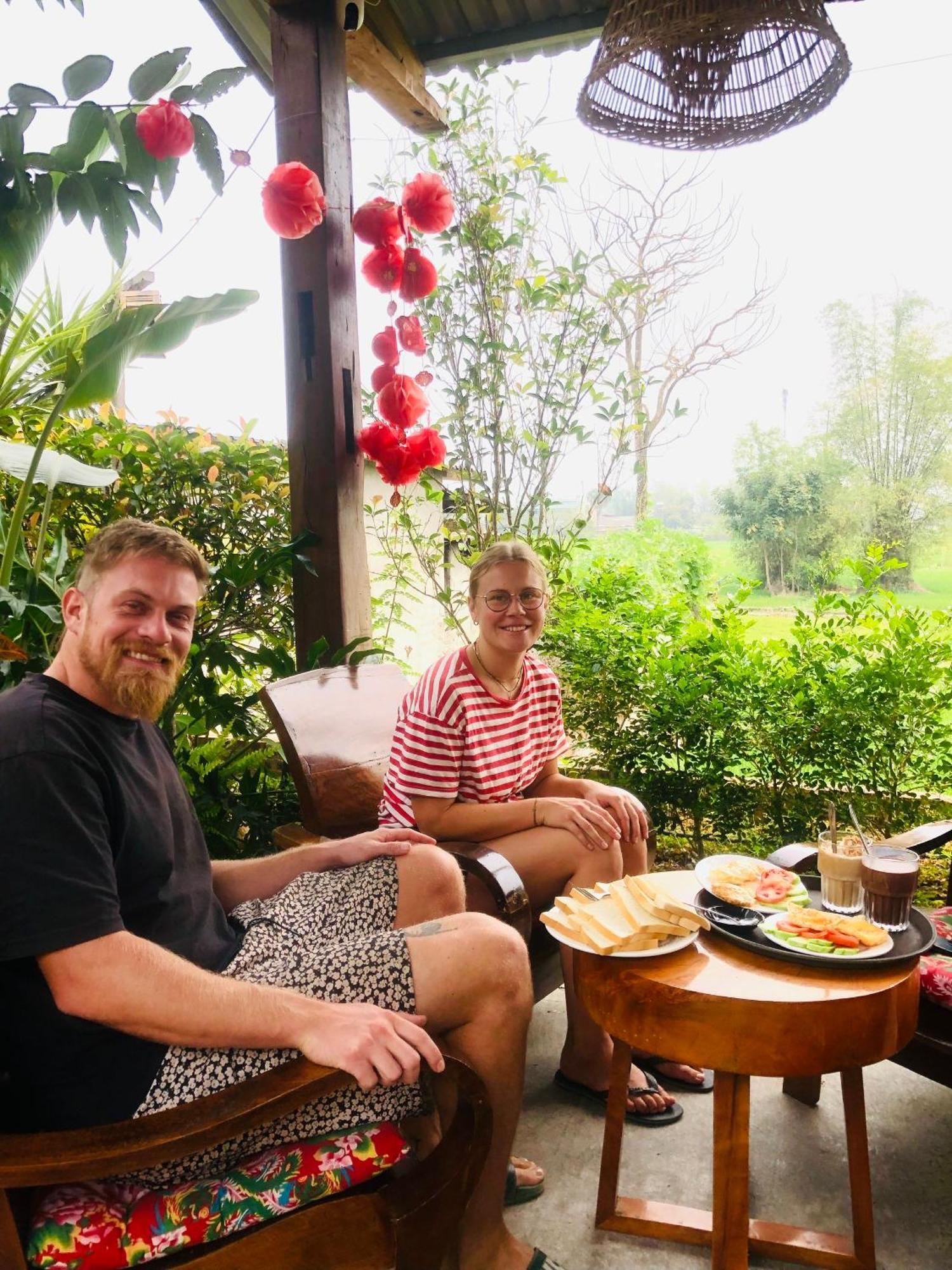 Tran Gia Homestay Nghia Lo Bagian luar foto